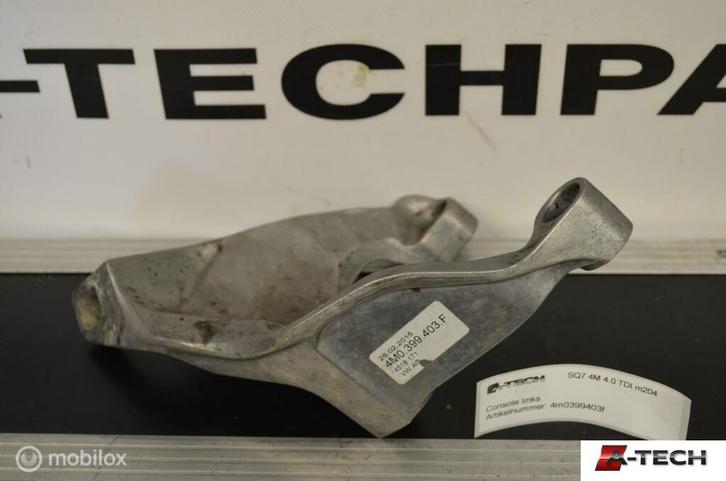 Console Motorsteun links Audi Q7 4M 15-'18 4m0399403f m204, Auto-onderdelen, Motor en Toebehoren, Audi, Gebruikt, Ophalen of Verzenden