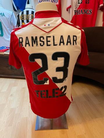 Bart Ramselaar FC Utrecht matchworn en gesigneerd uniek!