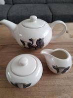Theepot, melkkannetje en suikerpotje, Huis en Inrichting, Ophalen of Verzenden, Zo goed als nieuw, Overige stijlen