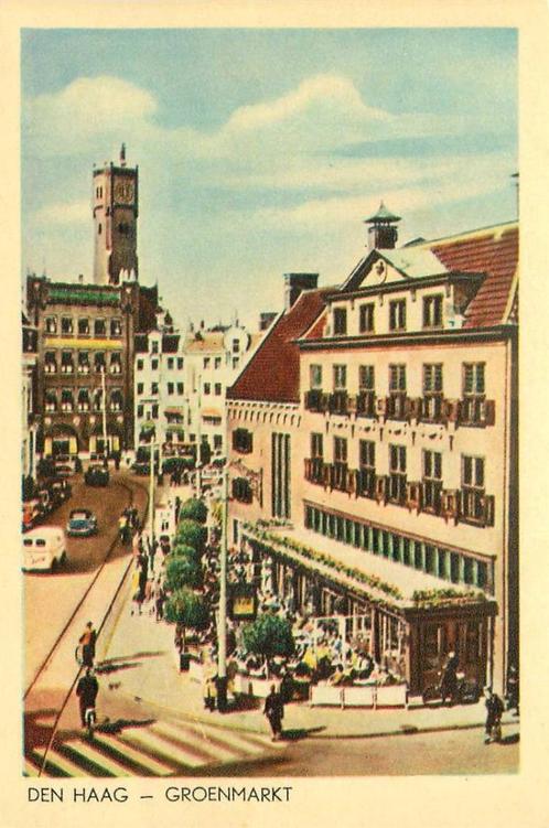 (388-369-011) Den Haag Groenmarkt, Verzamelen, Ansichtkaarten | Nederland, Zuid-Holland, Verzenden