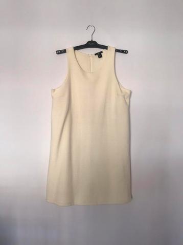 Elitaire L nieuwe witte rechte jurk ribstructuur H&M egf beschikbaar voor biedingen