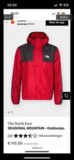 The North Face Seasonal Mountain Jas - Rood, Ophalen of Verzenden, Zo goed als nieuw, Maat 46 (S) of kleiner, Rood