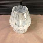 Mooie glazen ledlamp, mag voor een klein prijsje weg., Ophalen, Gebruikt, Glas, Warm