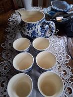 Beatrix Melkkan met 6 bekers, Ophalen of Verzenden, Gebruikt, Overige stijlen, Overige typen