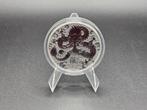 1 oz zilver Dragon 2024 BU, Postzegels en Munten, Edelmetalen en Baren, Verzenden, Zilver