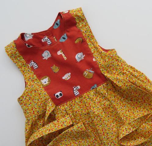 Olifant en andere dieren jurkje maat 86, Kinderen en Baby's, Babykleding | Maat 86, Nieuw, Meisje, Jurkje of Rokje, Ophalen of Verzenden