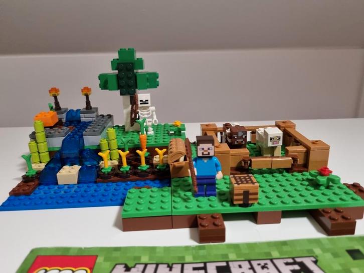 Lego Minecraft 21114 The Farm, Kinderen en Baby's, Speelgoed | Duplo en Lego, Zo goed als nieuw, Ophalen of Verzenden