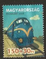 Hongarije 45, trein, Postzegels en Munten, Postzegels | Europa | Hongarije, Verzenden, Gestempeld
