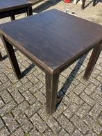 Tafels - 4 kleine, 1 grote - Gebruikt, Huis en Inrichting, Tafels | Sidetables, Ophalen, Gebruikt, 50 tot 100 cm, 75 cm of meer