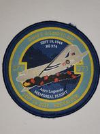 David Lord Memorial Flight Embleem Patch Market Garden C47, Verzamelen, Ophalen of Verzenden, Landmacht, Nederland, Embleem of Badge