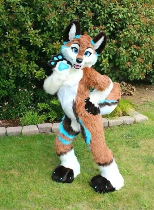 Hond Fursuit Honden Furry Suit Fur Suit Pak Harig Cosplay, Hobby en Vrije tijd, Kostuums, Theaterbenodigdheden en LARP, Nieuw