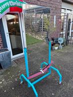 Grote spiegel op wielen, Gebruikt, Ophalen of Verzenden, 75 tot 100 cm, 150 tot 200 cm