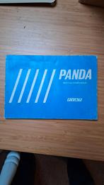 Instructieboekje Fiat Panda (Oer Panda), Ophalen of Verzenden