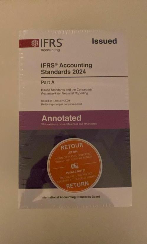 The IFRS Accounting Standards – Required Annotated 1, Boeken, Advies, Hulp en Training, Nieuw, Ophalen of Verzenden
