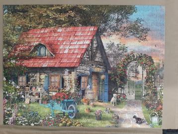 Jumbo puzzel Tuinhuisje, 950 st., z.g.a.n. beschikbaar voor biedingen