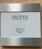 Zilverkleurige fotolijst Lifestyle, Ophalen of Verzenden