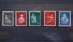 Nederland NVPH 423 t/m 427    Serie Postfris compleet, Postzegels en Munten, Postzegels | Nederland, Ophalen of Verzenden, Na 1940