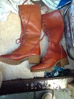 leren rijglaarzen, Ophalen of Verzenden, Zo goed als nieuw, Zwart, Sneakers of Gympen