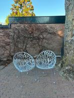 Set van 2 design stoelen - plastic decor, Huis en Inrichting, Stoelen, Ophalen of Verzenden, Gebruikt