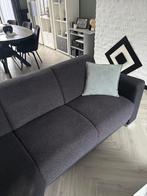 Zwart/grijs hoekbank in goede staat, Strak, Gebruikt, Hoekbank, Ophalen of Verzenden