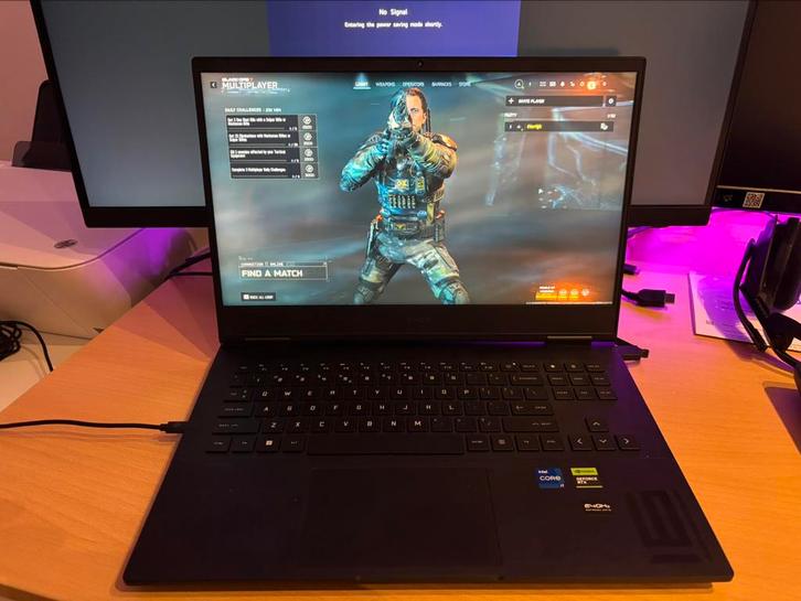 HP Omen laptop NVIDIA GeForce RTX 4070 Bon en Doos aanwezig!, Computers en Software, Windows Laptops, Zo goed als nieuw, 16 inch