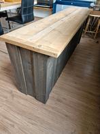 Steigerhouten dressoir, Ophalen of Verzenden, Zo goed als nieuw, 25 tot 50 cm, 200 cm of meer