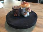 Decoratie plateau, Huis en Inrichting, Woonaccessoires | Dienbladen, Ophalen of Verzenden, Zo goed als nieuw, Rond, Hout