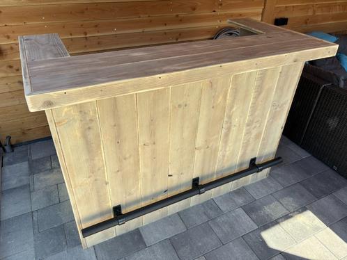 Unieke kwaliteit bar van steigerhout of douglashout maatwerk, Huis en Inrichting, Barren, Nieuw, Ophalen