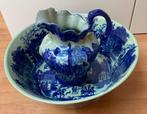 Antieke Staffordshire Victoria Ironstone Ware lampetstel.50€, Ophalen