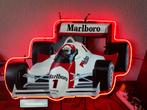Neon Marlboro F1 NASCAR Reclamebord, Ophalen, Gebruikt, Reclamebord