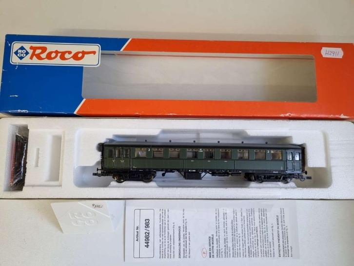 Roco 44982 - Blokkendoos stuurstandrijtuig van de NS, Hobby en Vrije tijd, Modeltreinen | H0, Zo goed als nieuw, Wagon, Gelijkstroom