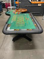 Roulette tafel compleet met 80 cm wiel en chips, Hobby en Vrije tijd, Gezelschapsspellen | Overige, Ophalen of Verzenden, Zo goed als nieuw