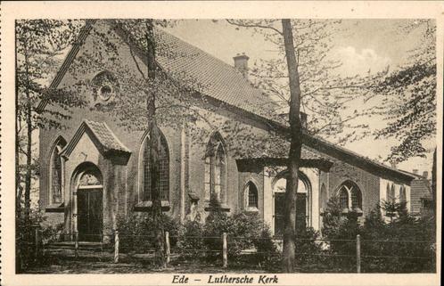 Ede Luthersche Kerk uitg Joh. Iddink, Verzamelen, Ansichtkaarten | Nederland, Ongelopen, Gelderland, 1920 tot 1940, Ophalen of Verzenden