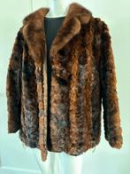 Bontjas nerts - artisan made, Kleding | Dames, Jassen | Winter, Maat 38/40 (M), Bruin, Ophalen of Verzenden, Onbekend