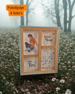 Fotolijstje met 4 kleine foto's, Ophalen of Verzenden, Nieuw