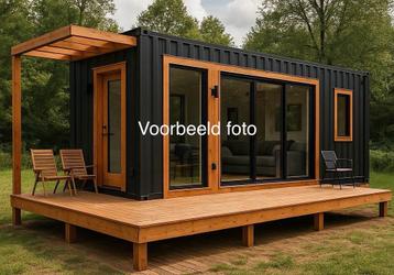 Tiny hous, zeecontainer beschikbaar voor biedingen