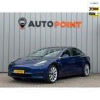 Tesla Model 3 Long Range AWD 75 kWh DUAL MOTOR AUTOPILOT, Auto's, Automaat, 27 €/maand, Blauw, Navigatiesysteem