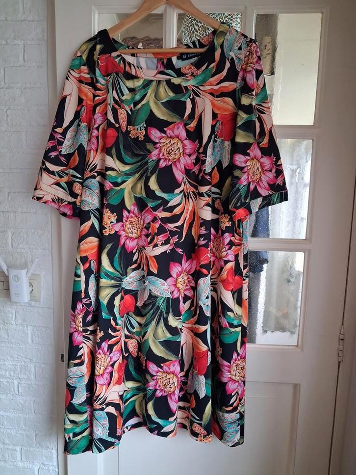 Chrissize jurk/tuniek maat 3  50/52, Kleding | Dames, Grote Maten, Zo goed als nieuw, Jurk, Ophalen of Verzenden