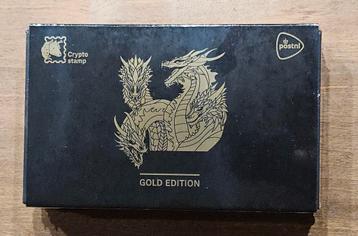 Gold Edition Cryptostamp: postzegel, NFT en 24kt goudbaar beschikbaar voor biedingen