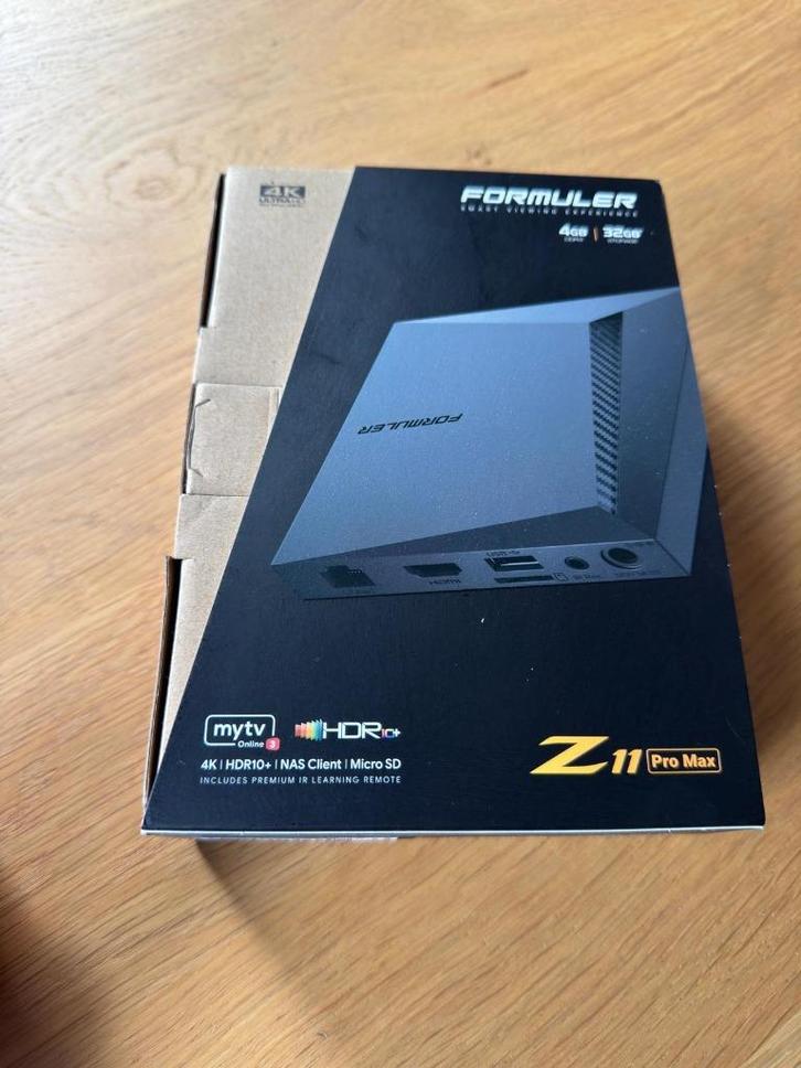 Formuler Z11 Pro Max – 4K IPTV box met MyTV3 (nieuw), Audio, Tv en Foto, Mediaspelers, Nieuw, Minder dan 500 GB, Ophalen of Verzenden