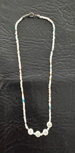 Nieuw ketting wit met love, Ophalen of Verzenden, Nieuw, Wit, Overige materialen