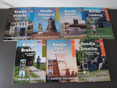 7 boekjes met verschillende fietsroutes, Boeken, Reisgidsen, Gelezen, Fiets- of Wandelgids, Benelux, Overige merken, Ophalen of Verzenden