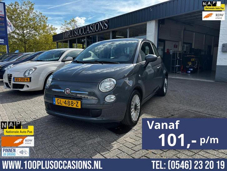 Fiat 500 1.0 TwinAir Pop In nieuwstaat!, Auto's, Fiat, Bedrijf, Te koop, ABS, Airbags, Airconditioning, Centrale vergrendeling