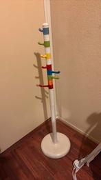 Leuke kleurrijke kinder kapstok 8 verstelbare haken, Kunststof, Gebruikt, 100 tot 150 cm, Ophalen of Verzenden