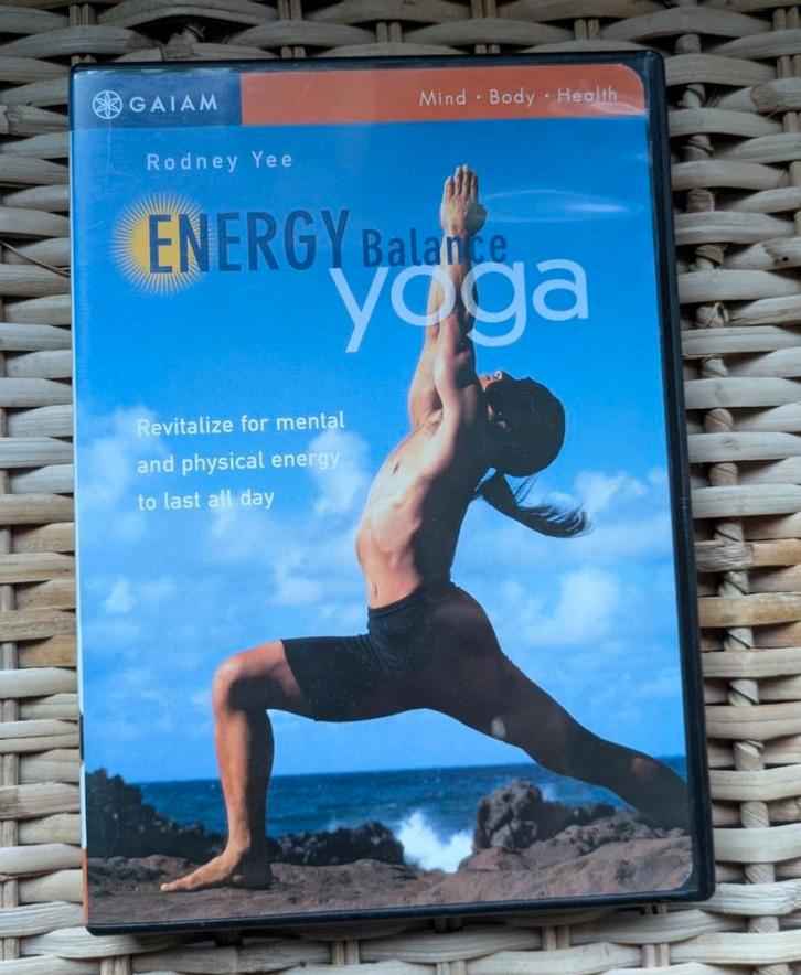 Rodney Yee Energy Balance Yoga dvd, Cd's en Dvd's, Dvd's | Sport en Fitness, Zo goed als nieuw, Cursus of Instructie, Yoga, Fitness of Dans