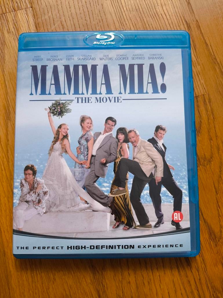 Mamma Mia! The Movie - Blu-ray, Cd's en Dvd's, Blu-ray, Ophalen, Zo goed als nieuw, Muziek en Concerten