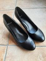 Clarks zwarte leren pumps maat 5.5 maat 38 - 38,5, Pumps, Zwart, Ophalen of Verzenden, Zo goed als nieuw