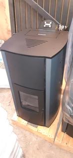 Milkiz pelletkachel 12kw cv gestuurd, Ophalen, Nieuw, Overige brandstoffen, Pelletkachel