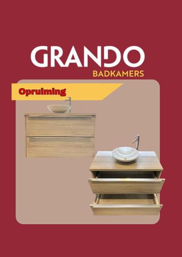 Luxe Badmeubel met Kast  beschikbaar voor biedingen