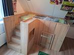 Steigerhouten bed - kinderbed, Huis en Inrichting, Ophalen, Zo goed als nieuw, Eenpersoons, Steigerhout
